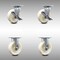 Service Caster 6 Inch Stainless Steel Nylon Caster Set with Roller Bearings 2 Brake 2 Rigid SCC SCC-SS30S620-NYR-TLB-2-R-2 - alternate 1